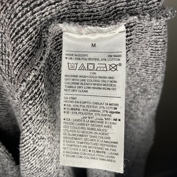 Old Navy Cozy Crew-Neck Sweater for Men Grey - Size M - Picture 5 of 5